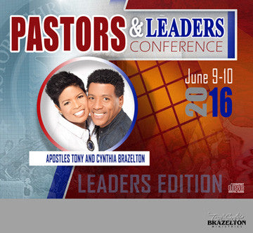 2016 Pastors & Leaders Conference Series - Leaders Track